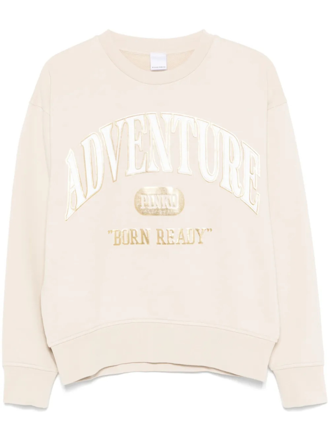 Толстовка PINKO с аппликацией, нейтральный
Толстовка PINKO с аппликацией, нейтральный