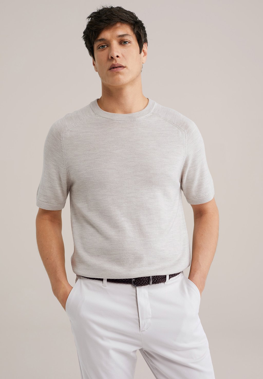 Базовая футболка Van Gils, бежевый
Базовая футболка Van Gils, бежевый