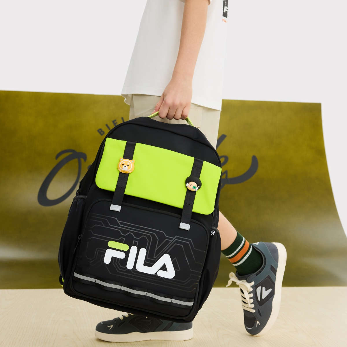 FILA KIDS Нейлоновая детская сумка Regular Kids' Pitch Black, Черный, FILA KIDS Нейлоновая детская сумка Regular Kids' Pitch Black
FILA KIDS Нейлоновая детская сумка Regular Kids' Pitch Black, Черный, FILA KIDS Нейлоновая детская сумка Regular Kids' Pitch Black