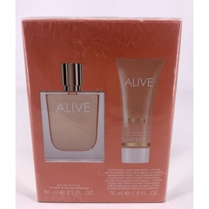 Hugo Boss Alive Set 80ml Eau De Parfum+75ml Body Lotion
Hugo Boss Alive Set 80ml Eau De Parfum+75ml Body Lotion