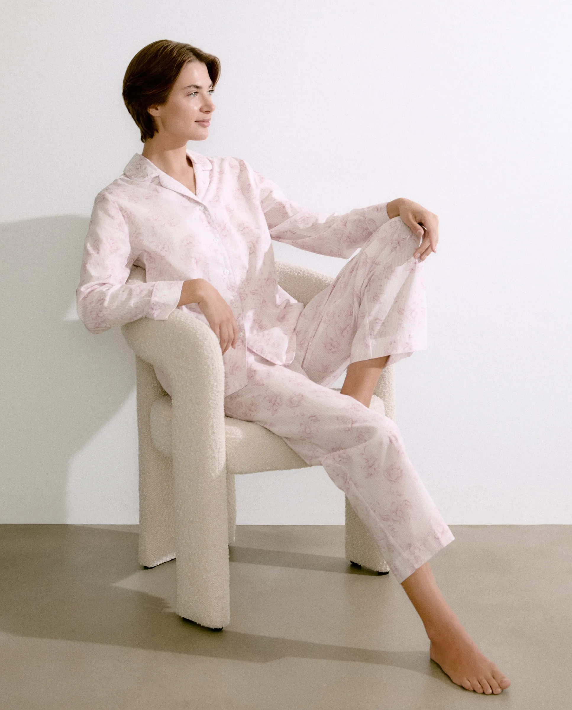 Пижама в стиле рубашки Énfasis, розовый
Пижама в стиле рубашки Énfasis, розовый