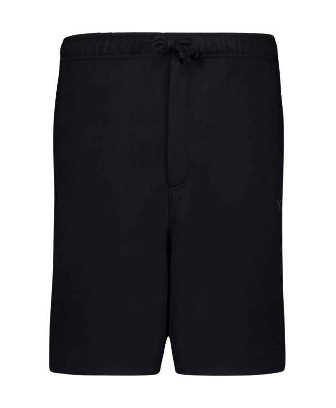 Черные флисовые шорты с эластичным поясом Y-3, черный
Черные флисовые шорты с эластичным поясом Y-3, черный