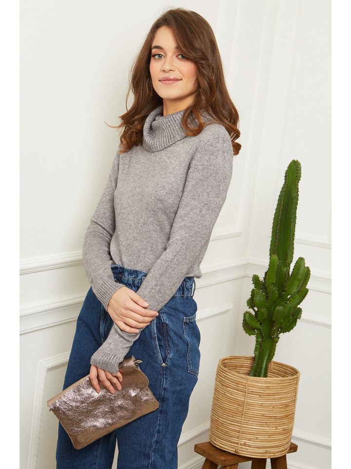 Свитер Soft Cashmere Rollkragen, серый
Свитер Soft Cashmere Rollkragen, серый