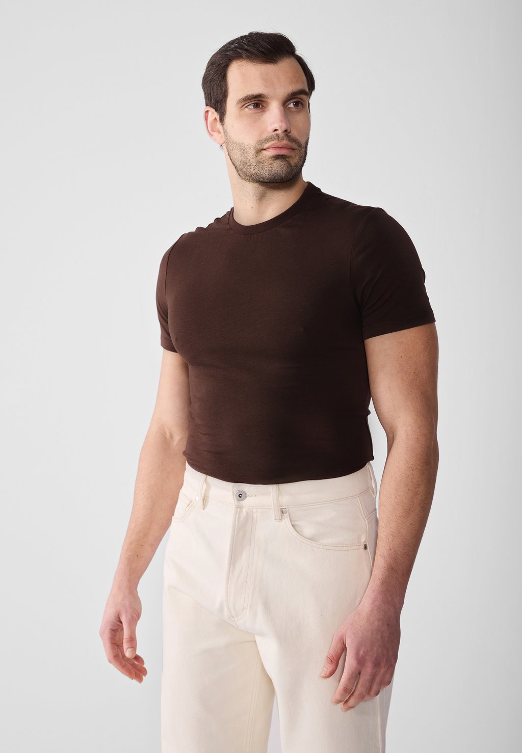 Базовая футболка Pier One, темно-коричневый
Базовая футболка Pier One, темно-коричневый