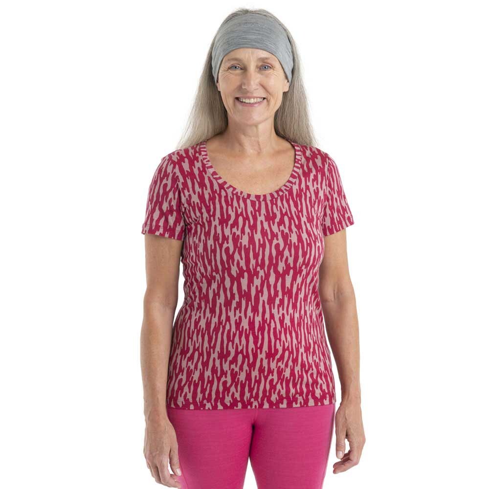 Футболка с коротким рукавом Icebreaker 150 Tech Lite II Glaci Cam Merino, розовый
Футболка с коротким рукавом Icebreaker 150 Tech Lite II Glaci Cam Merino, розовый