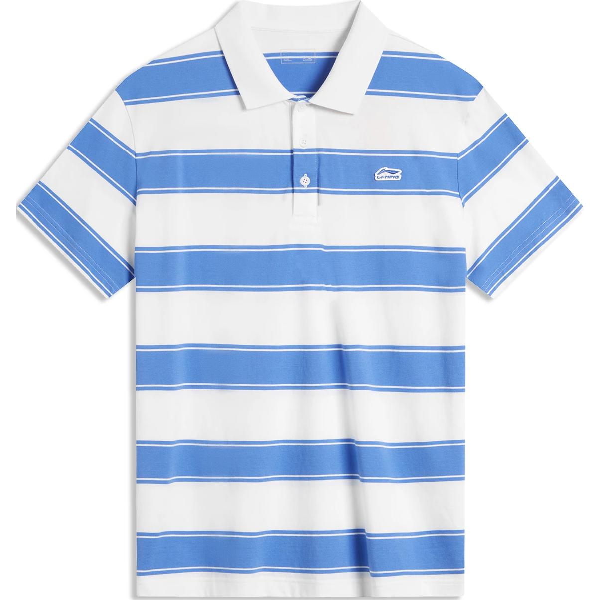 LINING Спортивная коллекция Polo футболка мужская ivory с радужным синим полосатым принтом, Синий, LINING Спортивная коллекция Polo футболка мужская ivory с радужным синим полосатым принтом
LINING Спортивная коллекция Polo футболка мужская ivory с радужным синим полосатым принтом, Синий, LINING Спортивная коллекция Polo футболка мужская ivory с радужным синим полосатым принтом