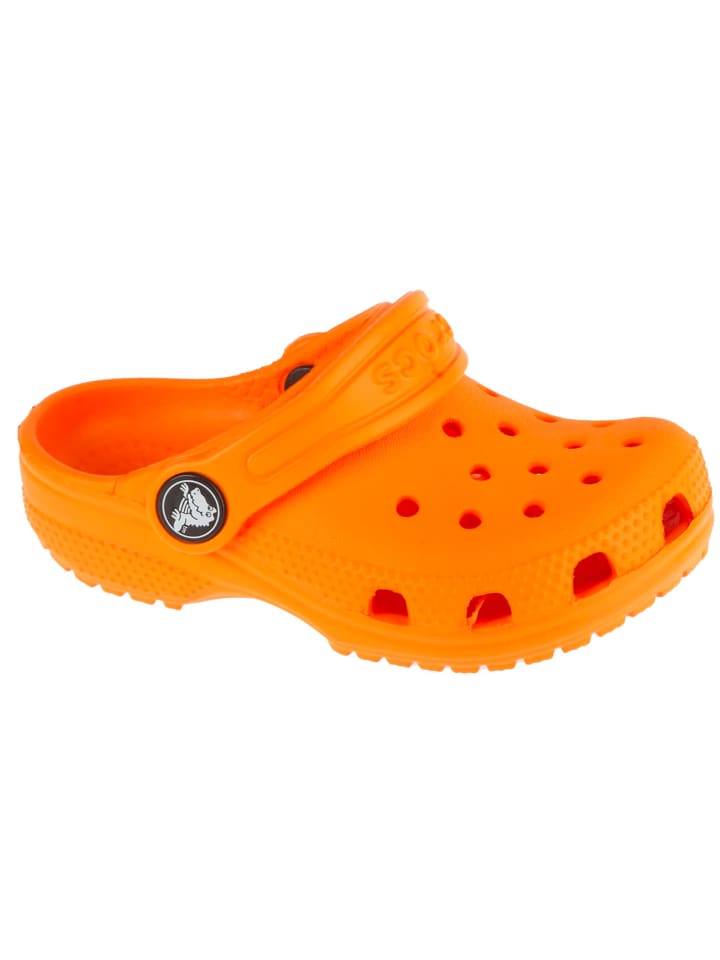 Детские классические сабо Crocs, футболка оранжевого цвета
Детские классические сабо Crocs, футболка оранжевого цвета
