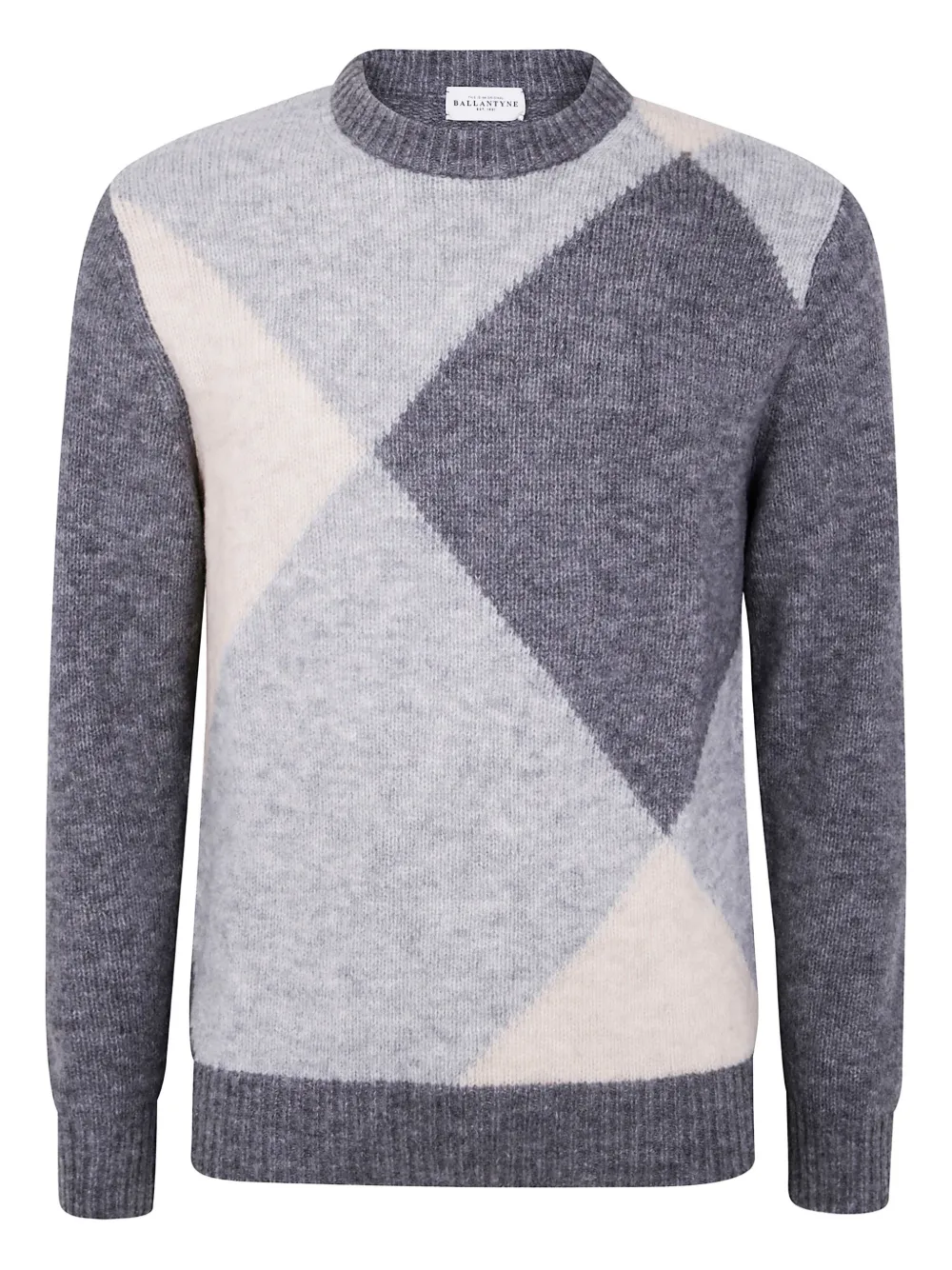 Шерстяной свитер с ромбовидным узором Ballantyne, серый
Шерстяной свитер с ромбовидным узором Ballantyne, серый