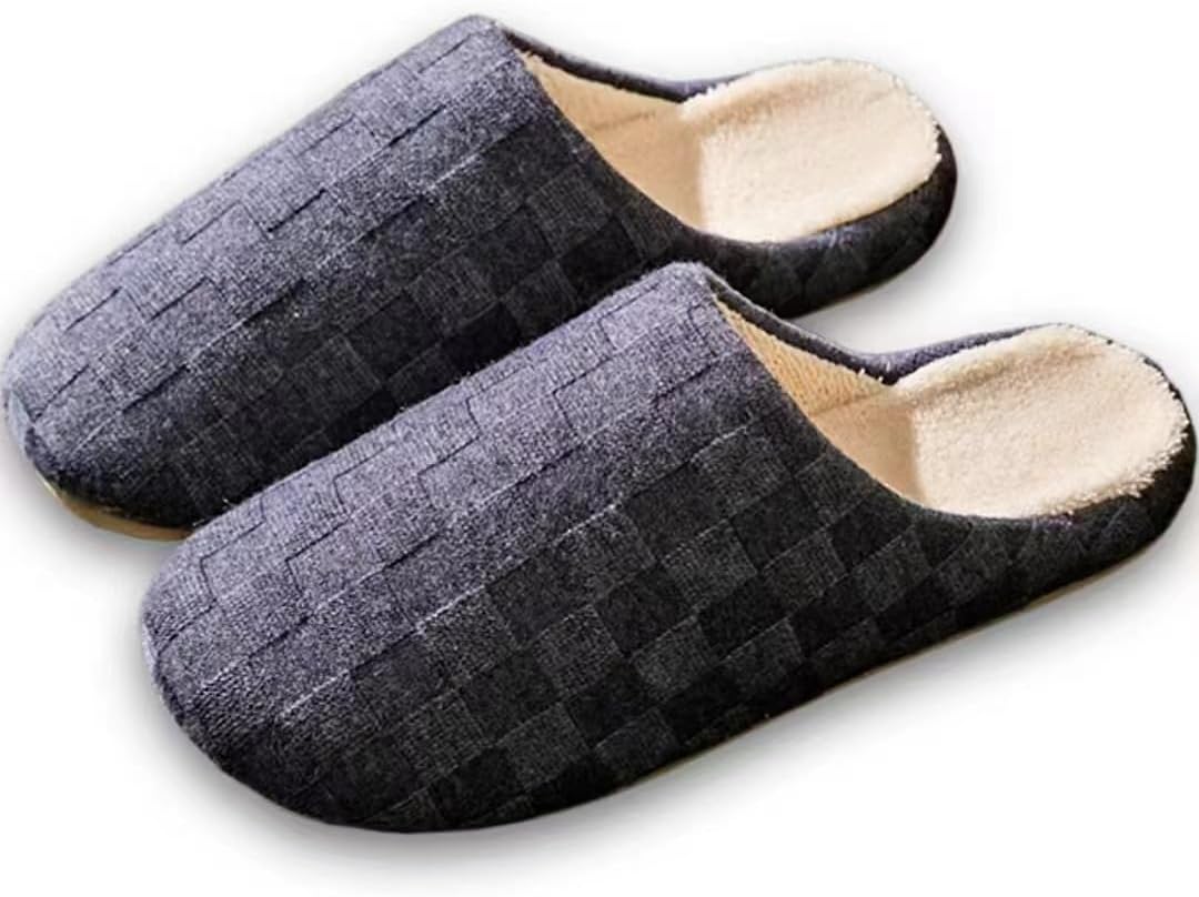 Пушистые клетчатые тапочки с эффектом памяти, уютные и комфортные, теплые мягкие плюшевые шлепанцы, противоскользящие, для дома и улицы, для женщин и мужчин Auraglor, серый
Пушистые клетчатые тапочки с эффектом памяти, уютные и комфортные, теплые мягкие плюшевые шлепанцы, противоскользящие, для дома и улицы, для женщин и мужчин Auraglor, серый