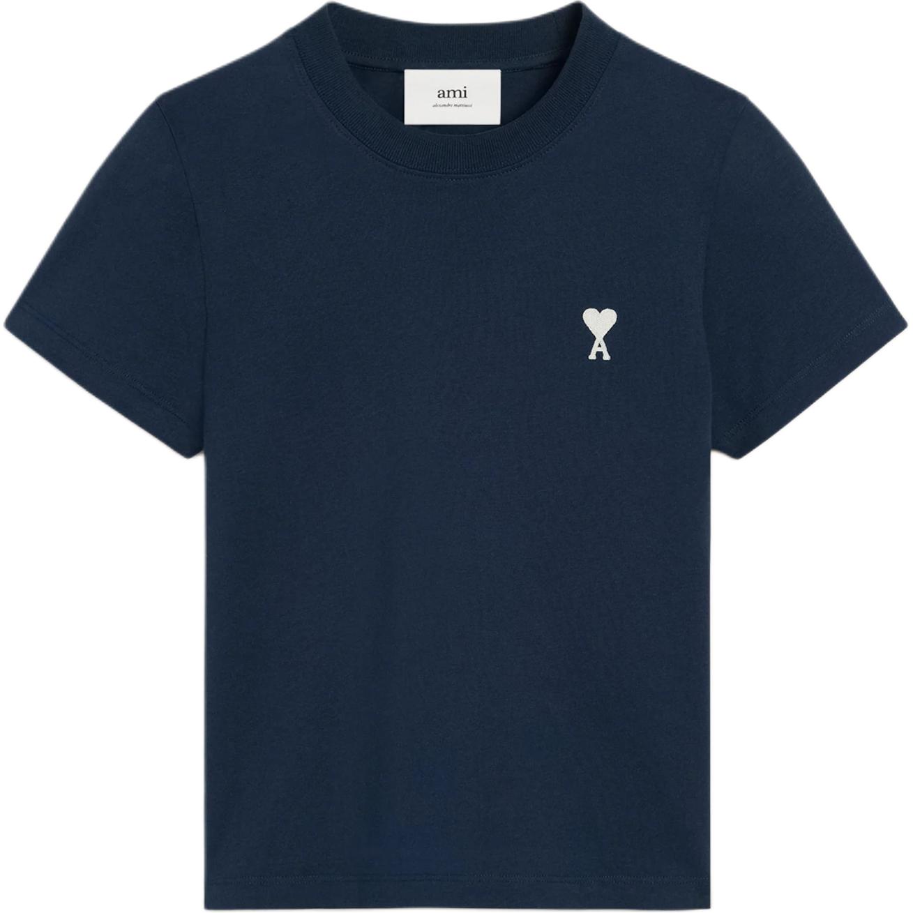 Футболка Ami Paris с вышитым логотипом кроп AMIPARIS, синий
Футболка Ami Paris с вышитым логотипом кроп AMIPARIS, синий
