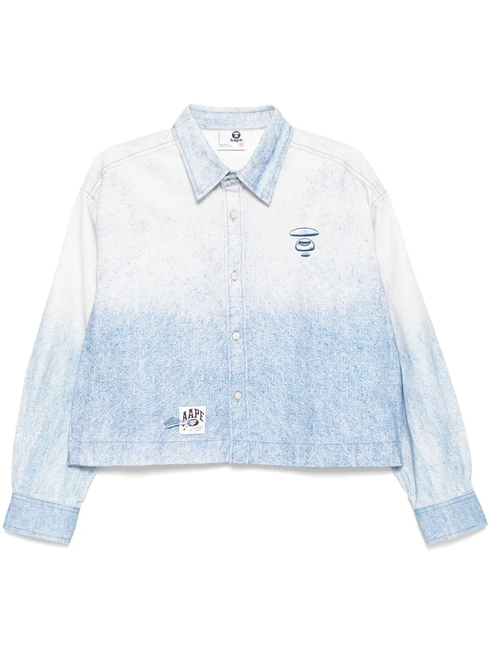 Рубашка 22.25" с длинными рукавами AAPE BY *A BATHING APE, синий
Рубашка 22.25" с длинными рукавами AAPE BY *A BATHING APE, синий