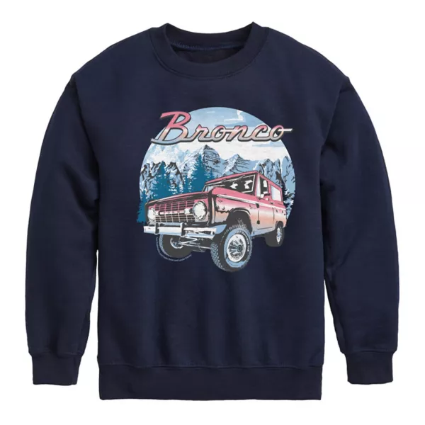 Толстовка Ford Bronco Mountain из флиса для мальчиков 8-20 лет Licensed Character, синий
Толстовка Ford Bronco Mountain из флиса для мальчиков 8-20 лет Licensed Character, синий