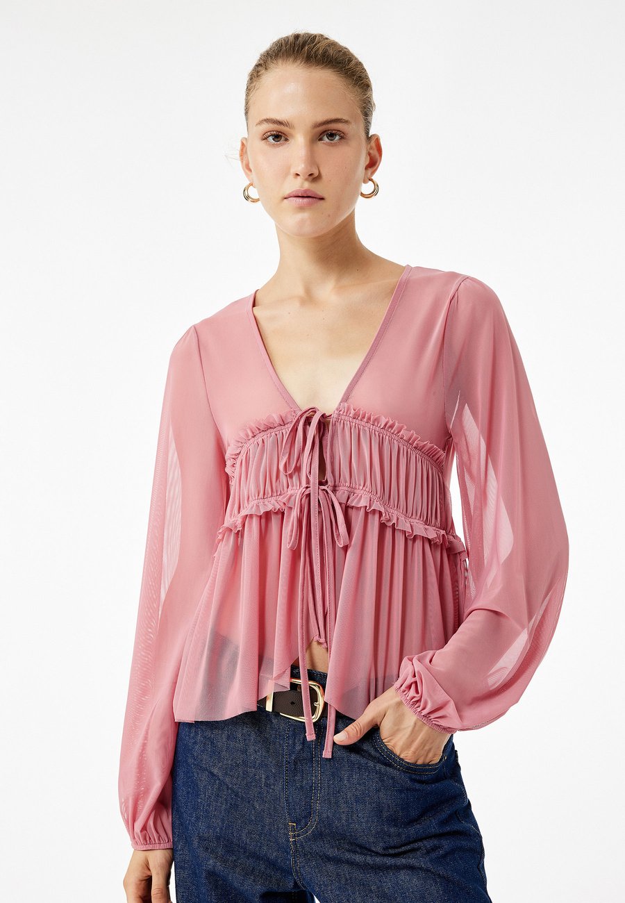 Блуза Koton RUFFLE, Pink
Блуза Koton RUFFLE, Pink