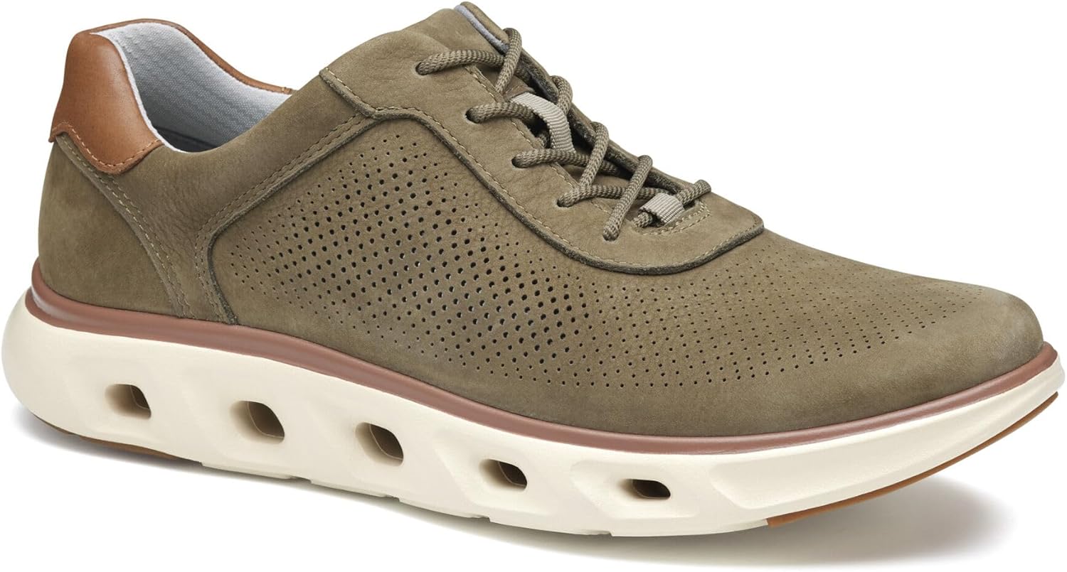 Мужские кроссовки Johnston Murphy Reactivate U-Throat для повседневной и официальной носки Johnston & Murphy, Taupe Nubuck
Мужские кроссовки Johnston Murphy Reactivate U-Throat для повседневной и официальной носки Johnston & Murphy, Taupe Nubuck