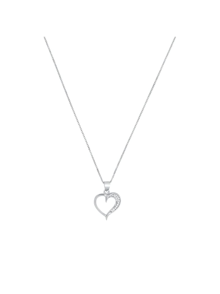 Amor Колье с подвеской, серебро 925 пробы, родированное серебро
Amor Колье с подвеской, серебро 925 пробы, родированное серебро