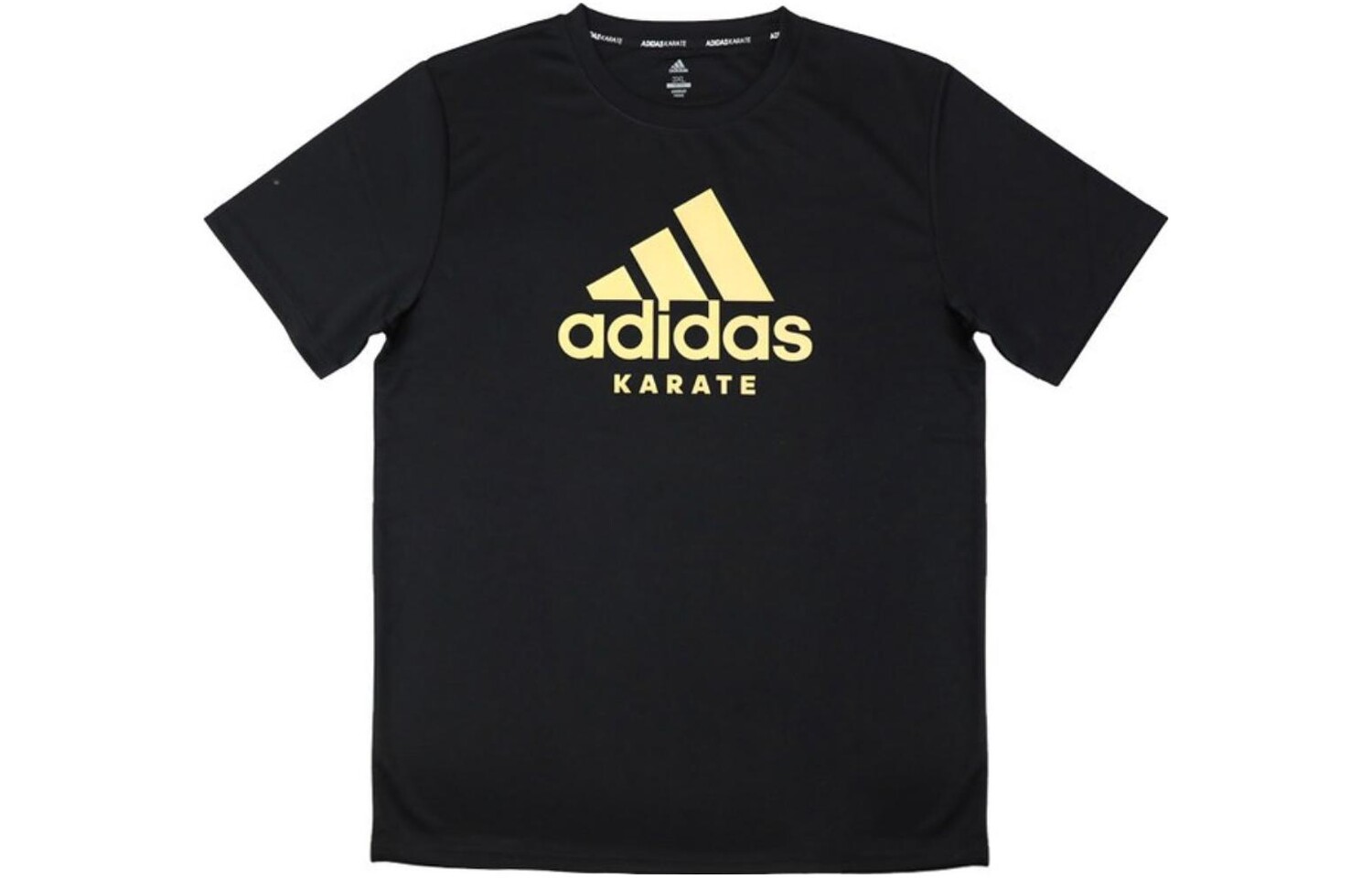 Футболка мужская черная с золотым логотипом Adidas, черный
Футболка мужская черная с золотым логотипом Adidas, черный