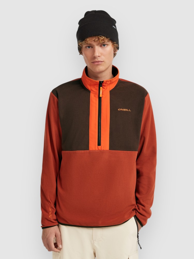 Флисовый пуловер O'Neill Fwc'Cruz Triple Polartec Half-Zip Fleece Pullover, coffee bean colour block
Флисовый пуловер O'Neill Fwc'Cruz Triple Polartec Half-Zip Fleece Pullover, coffee bean colour block