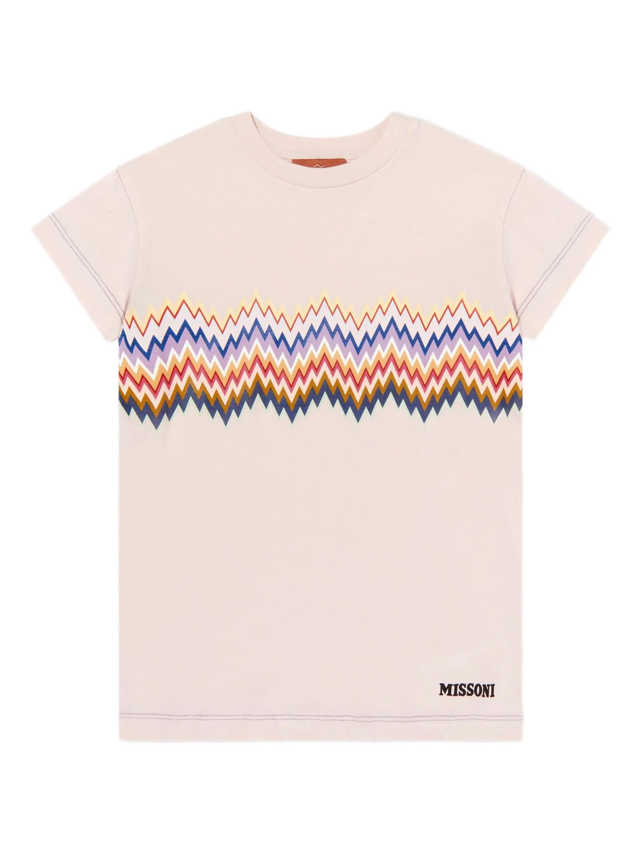 Футболка с узором зигзаг Missoni Kids, нейтральный
Футболка с узором зигзаг Missoni Kids, нейтральный