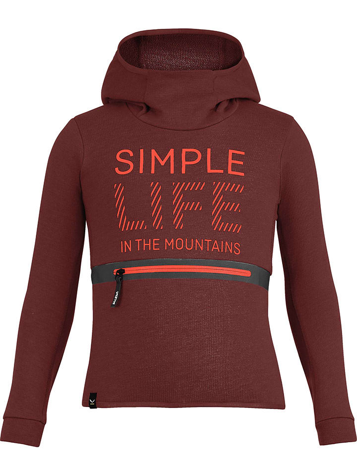 Пуловер с капюшоном Salewa, красный
Пуловер с капюшоном Salewa, красный