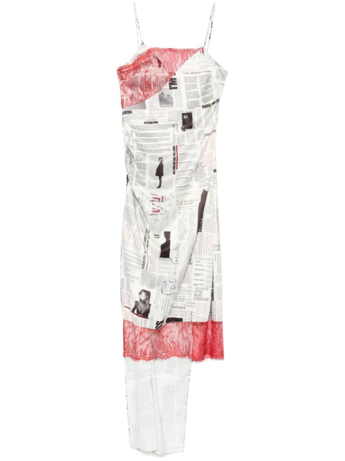 Платье миди Patrizia Pepe с газетным принтом, нейтральный
Платье миди Patrizia Pepe с газетным принтом, нейтральный