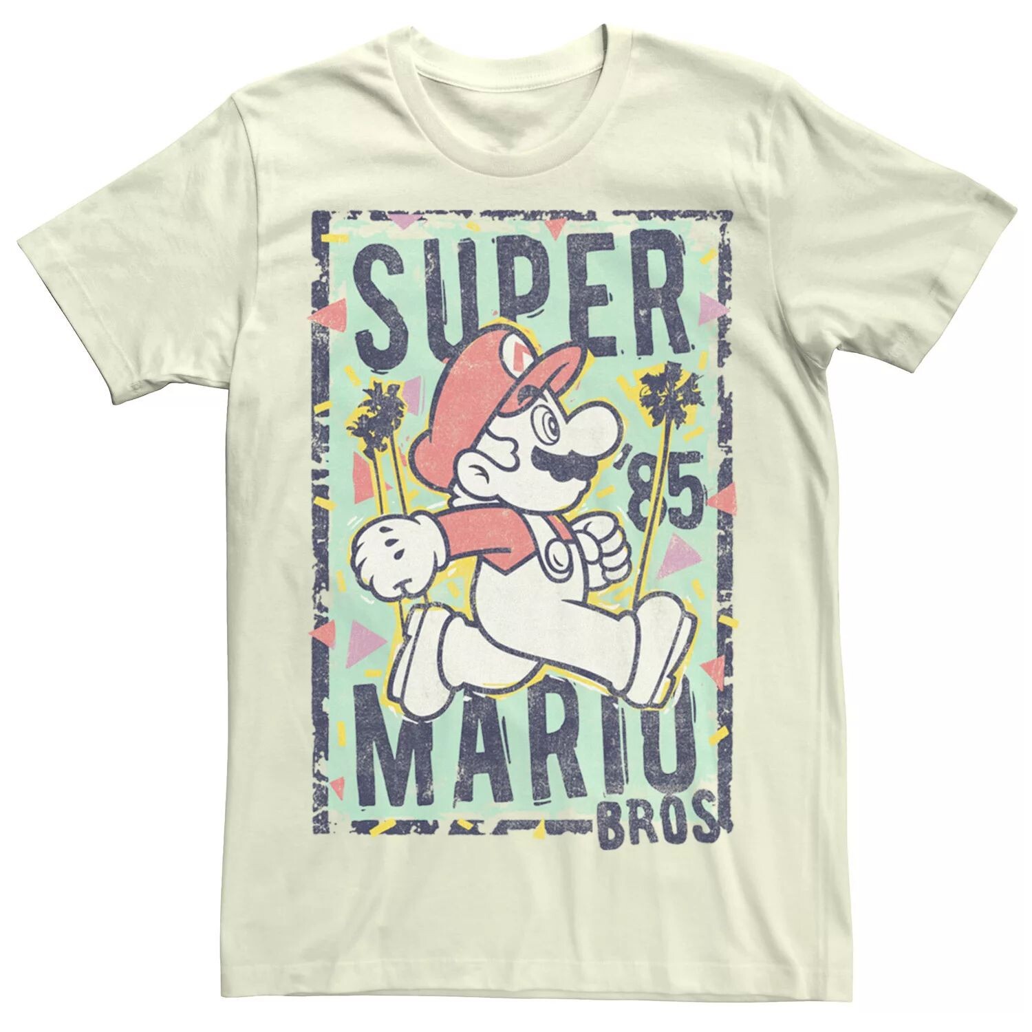 Мужская футболка с цветочным плакатом Nintendo Super Mario '85 Licensed Character
Мужская футболка с цветочным плакатом Nintendo Super Mario '85 Licensed Character