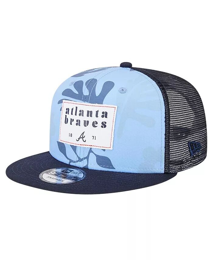 Мужская темно-синяя кепка Snapback Atlanta Braves Bikini Bottom Trucker 9FIFTY New Era, синий
Мужская темно-синяя кепка Snapback Atlanta Braves Bikini Bottom Trucker 9FIFTY New Era, синий