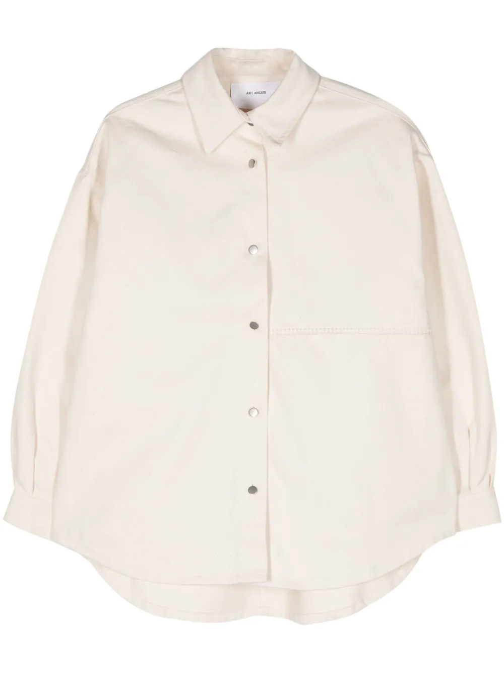 Куртка-рубашка Glaze Oversized Axel Arigato, нейтральный 
Куртка-рубашка Glaze Oversized Axel Arigato, нейтральный