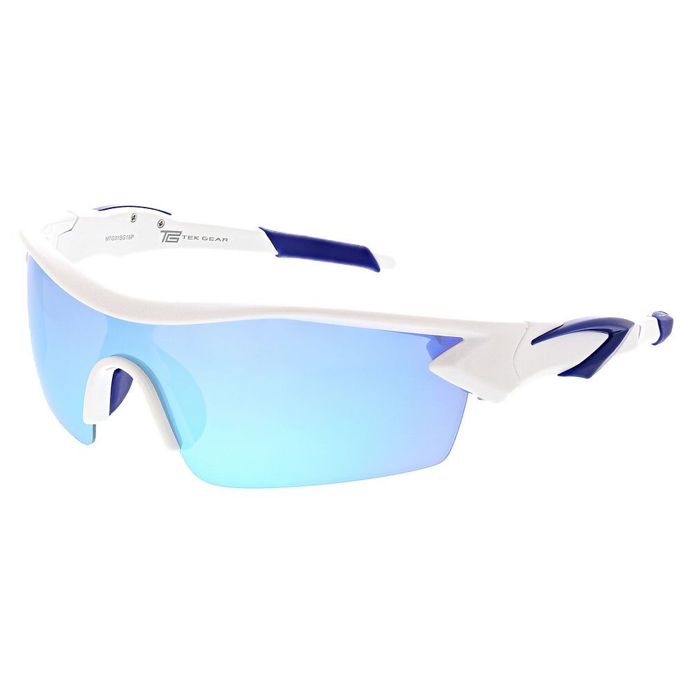 Мужские поляризованные солнцезащитные очки Tek Gear 71 мм в пластиковой полуоправе со защитной оправой, белый
Мужские поляризованные солнцезащитные очки Tek Gear 71 мм в пластиковой полуоправе со защитной оправой, белый
