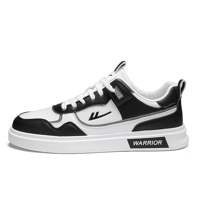 WARRIOR Легкие и дышащие мужские скейтерские кроссовки лоу-топ бело-черные, цвет White/Black
WARRIOR Легкие и дышащие мужские скейтерские кроссовки лоу-топ бело-черные, цвет White/Black