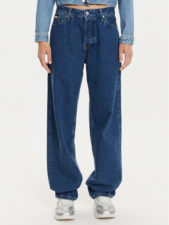 Джинсы свободного кроя Calvin Klein Jeans, синий
Джинсы свободного кроя Calvin Klein Jeans, синий