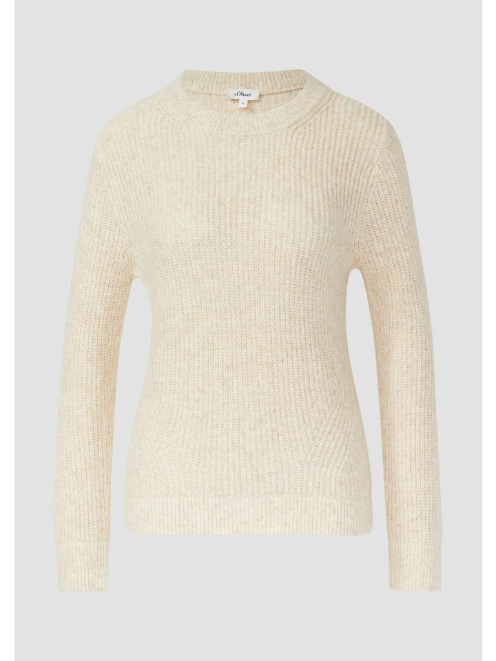 Вязаный свитер в цвете 81W9_бежевый s.Oliver
Вязаный свитер в цвете 81W9_бежевый s.Oliver