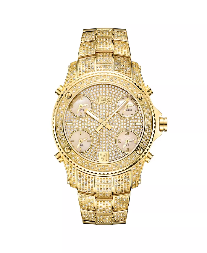 Мужские часы Jet Setter Diamond (2 ct.t.w.) из нержавеющей стали с покрытием 18k Gold Jbw, золото
Мужские часы Jet Setter Diamond (2 ct.t.w.) из нержавеющей стали с покрытием 18k Gold Jbw, золото
