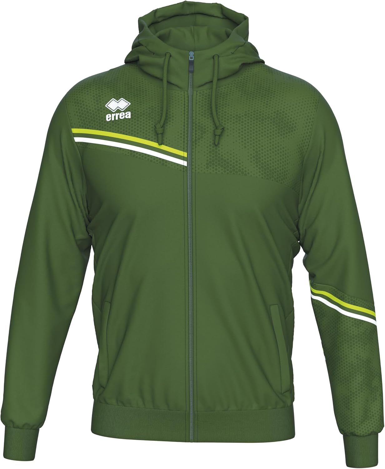 Мужская толстовка на молнии ERREA с двухрядной отделкой, боковыми карманами на молнии и антистатическими свойствами, белый/зеленый
Мужская толстовка на молнии ERREA с двухрядной отделкой, боковыми карманами на молнии и антистатическими свойствами, белый/зеленый