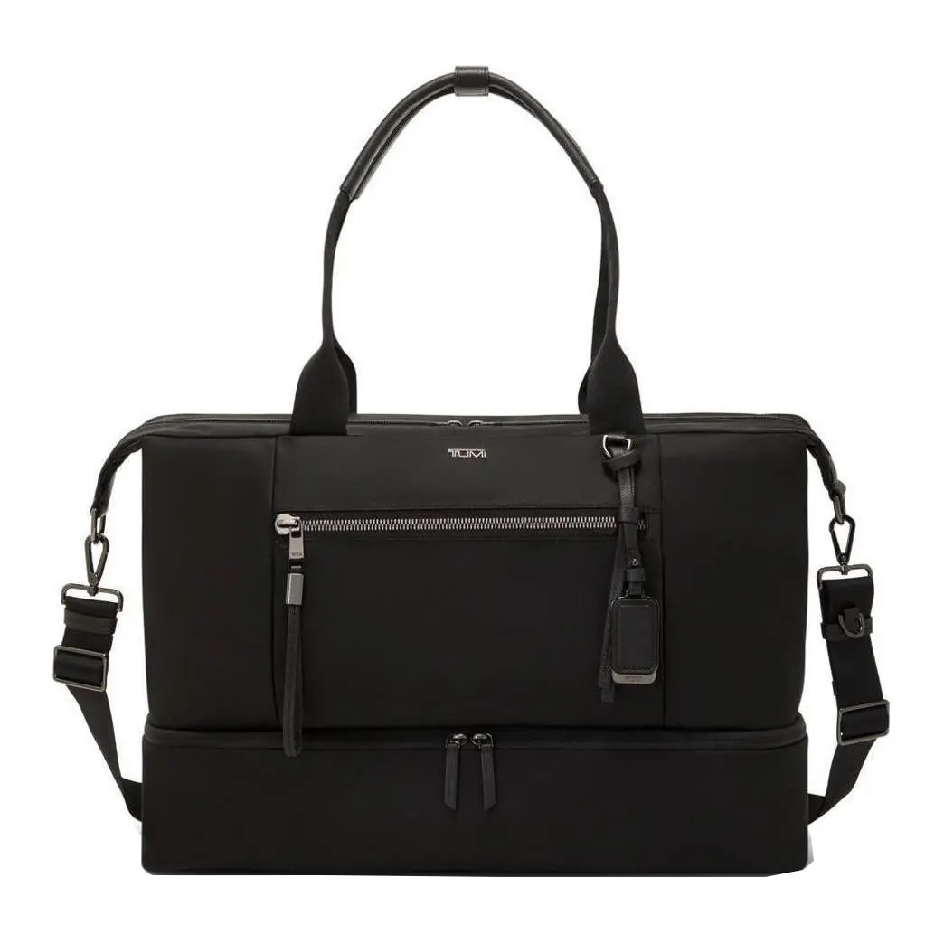 TUMI Кожаная дорожная сумка женская черная
TUMI Кожаная дорожная сумка женская черная