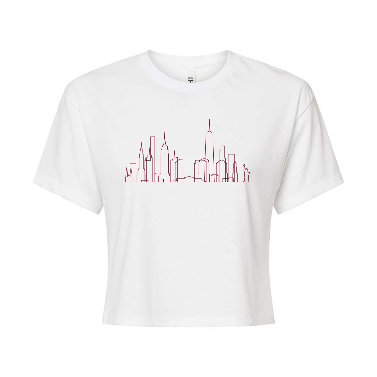 Укороченная футболка с рисунком NYC Skyline для юниоров Licensed Character, белый
Укороченная футболка с рисунком NYC Skyline для юниоров Licensed Character, белый
