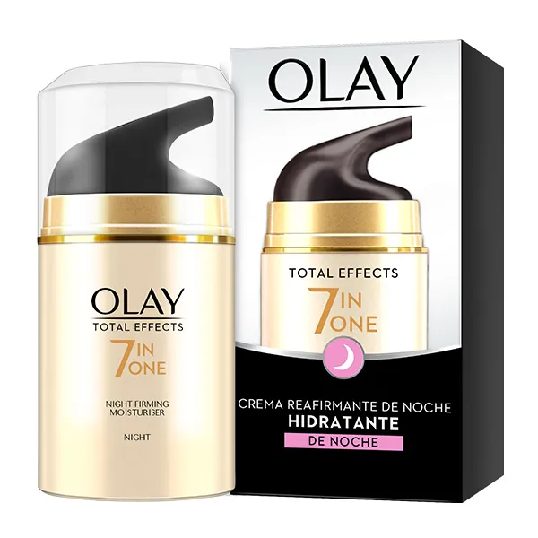 Укрепляющий антивозрастной крем Total Effects 7 En 1 Hidratante Noche Olay, 50 ml
Укрепляющий антивозрастной крем Total Effects 7 En 1 Hidratante Noche Olay, 50 ml