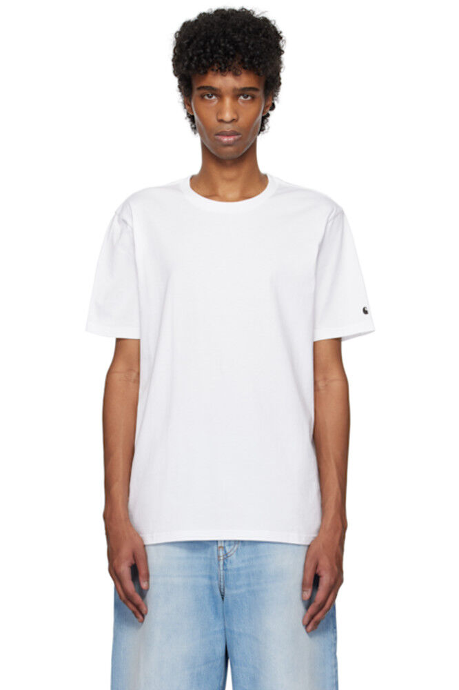 Белая базовая футболка Carhartt Work In Progress
Белая базовая футболка Carhartt Work In Progress