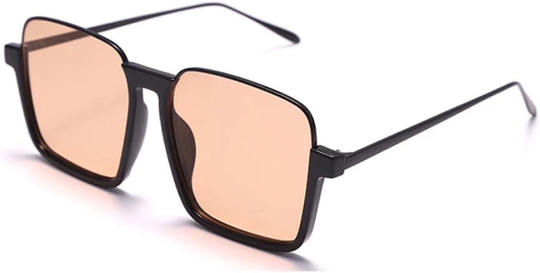 Солнцезащитные очки с защитой UV400 | Металлическая оправа, линзы конфетного цвета | Для женщин и мужчин, для занятий спортом на открытом воздухе и вождения DSVIGF, Black Tea
Солнцезащитные очки с защитой UV400 | Металлическая оправа, линзы конфетного цвета | Для женщин и мужчин, для занятий спортом на открытом воздухе и вождения DSVIGF, Black Tea