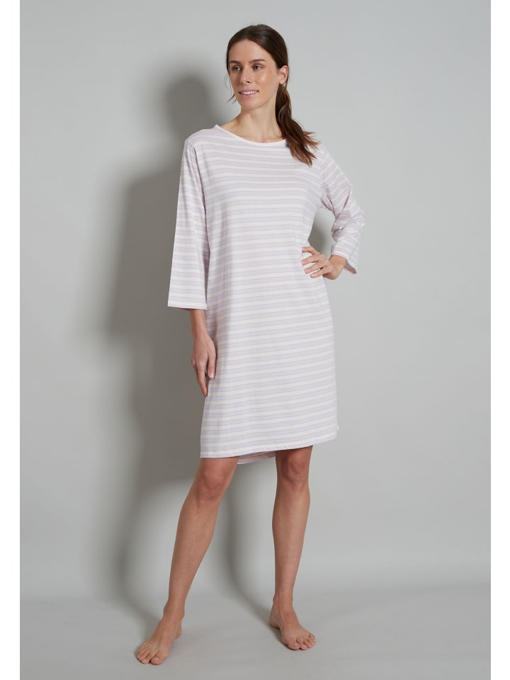 Ночная рубашка в светло-фиолетовую полоску Götzburg
Ночная рубашка в светло-фиолетовую полоску Götzburg