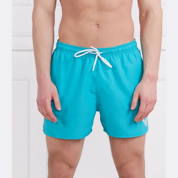 Купальные шорты стандартного кроя Emporio Armani, бирюзовый
Купальные шорты стандартного кроя Emporio Armani, бирюзовый