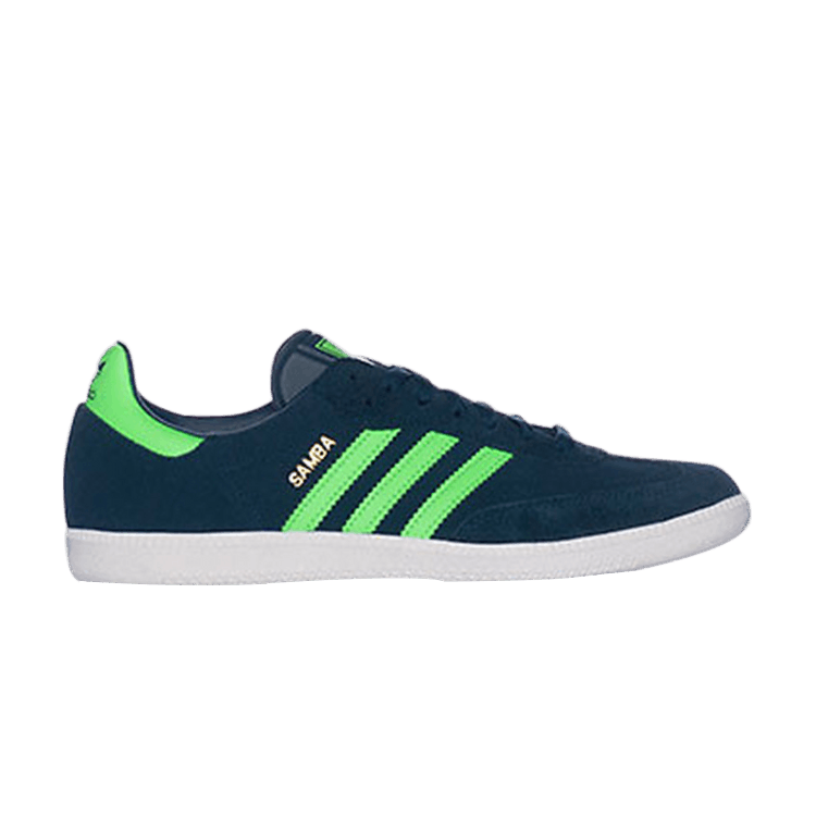 Кроссовки adidas Samba 'Deep Petrol Green Zest', синий 
Кроссовки adidas Samba 'Deep Petrol Green Zest', синий