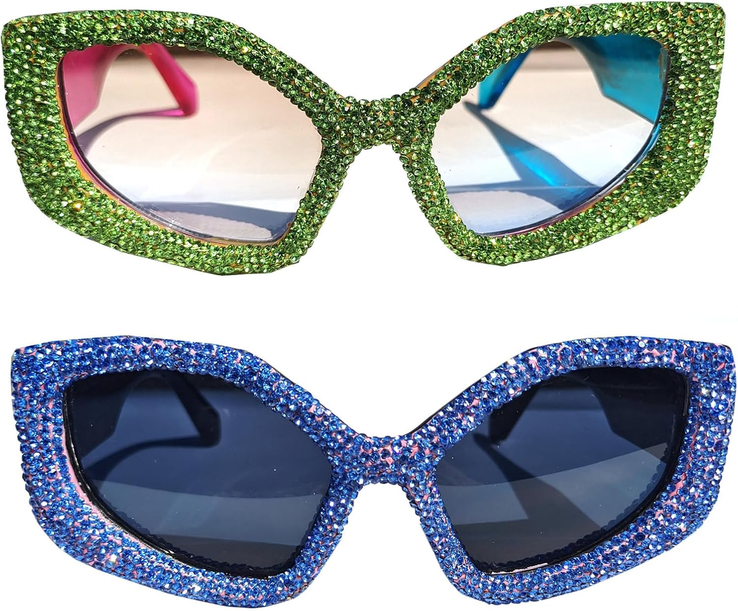 Хелена Хип-хоп Женские Роскошные Солнцезащитные очки со стразами Необычная модная модель Сверкающие солнцезащитные очки со стразами Блестящие бриллиантовые очки helena, Blue+green
Хелена Хип-хоп Женские Роскошные Солнцезащитные очки со стразами Необычная модная модель Сверкающие солнцезащитные очки со стразами Блестящие бриллиантовые очки helena, Blue+green