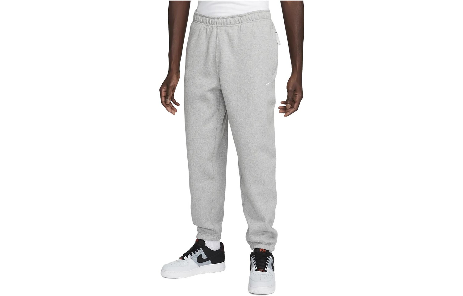 Мужские флисовые брюки Solo Swoosh темно-серого цвета с белыми вставками Nike, серый
Мужские флисовые брюки Solo Swoosh темно-серого цвета с белыми вставками Nike, серый