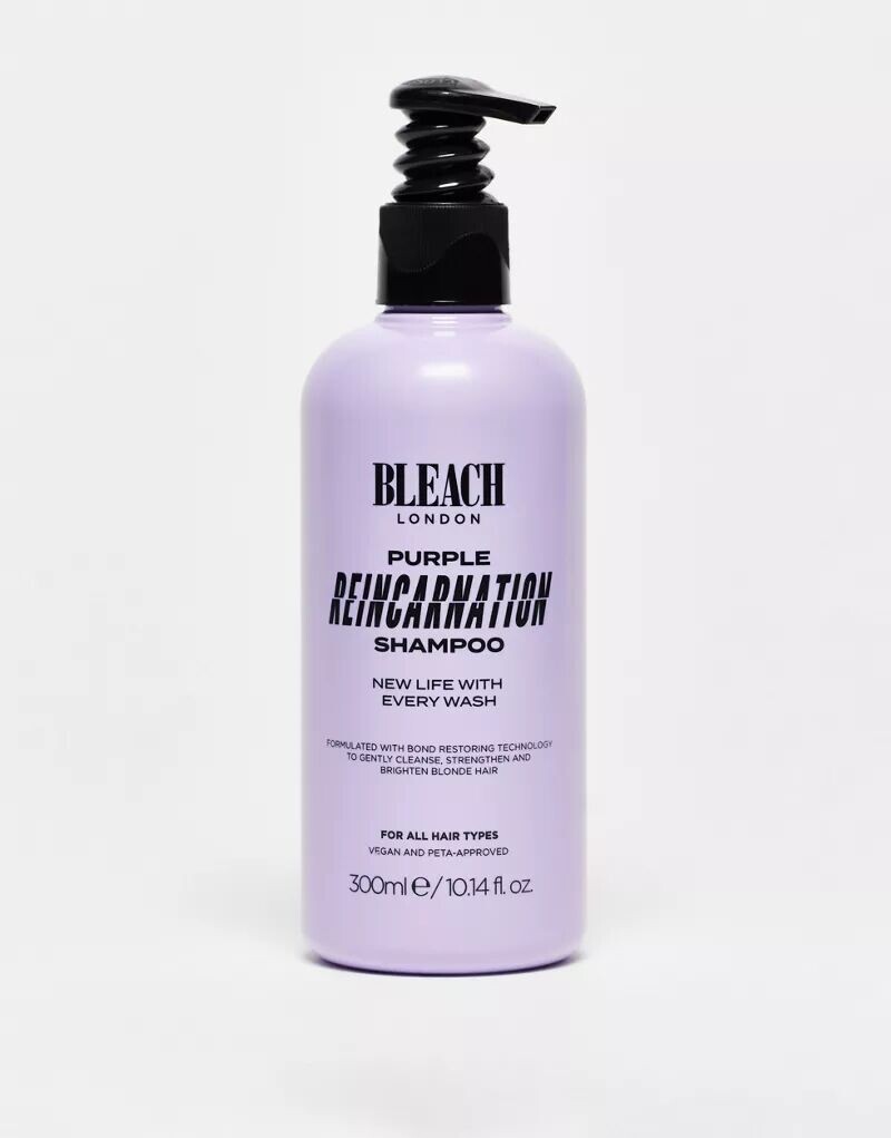 BLEACH LONDON Reincarnation Purple Тонизирующий шампунь 300мл
BLEACH LONDON Reincarnation Purple Тонизирующий шампунь 300мл