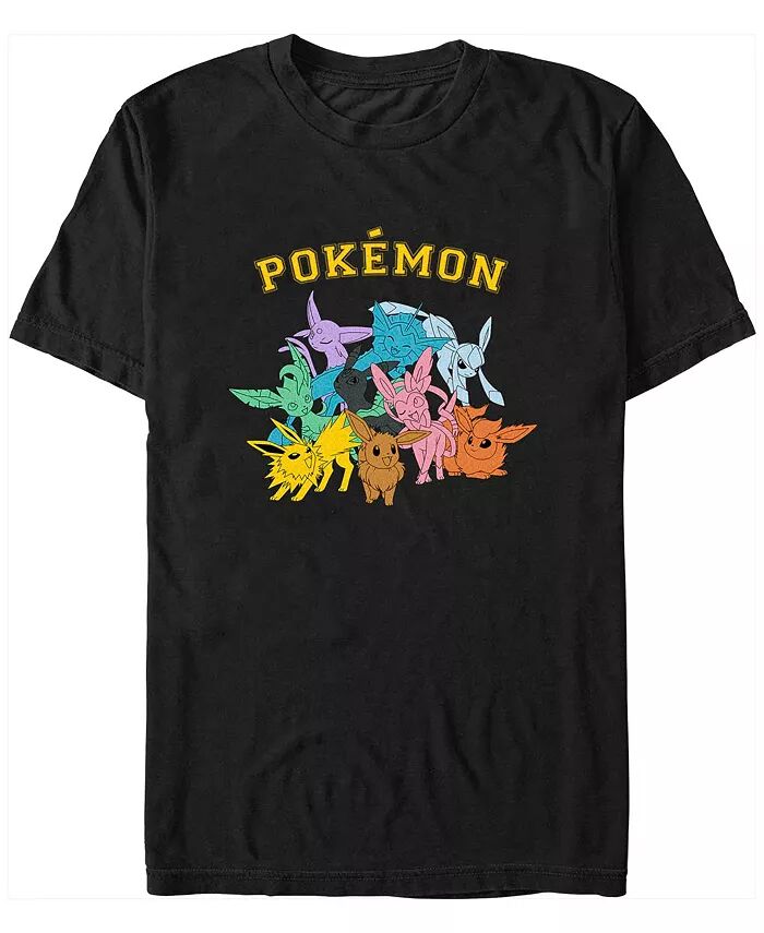 Футболка мужская с коротким рукавом Pokemon Gotta Catch Eeveelutions Fifth Sun, черный
Футболка мужская с коротким рукавом Pokemon Gotta Catch Eeveelutions Fifth Sun, черный