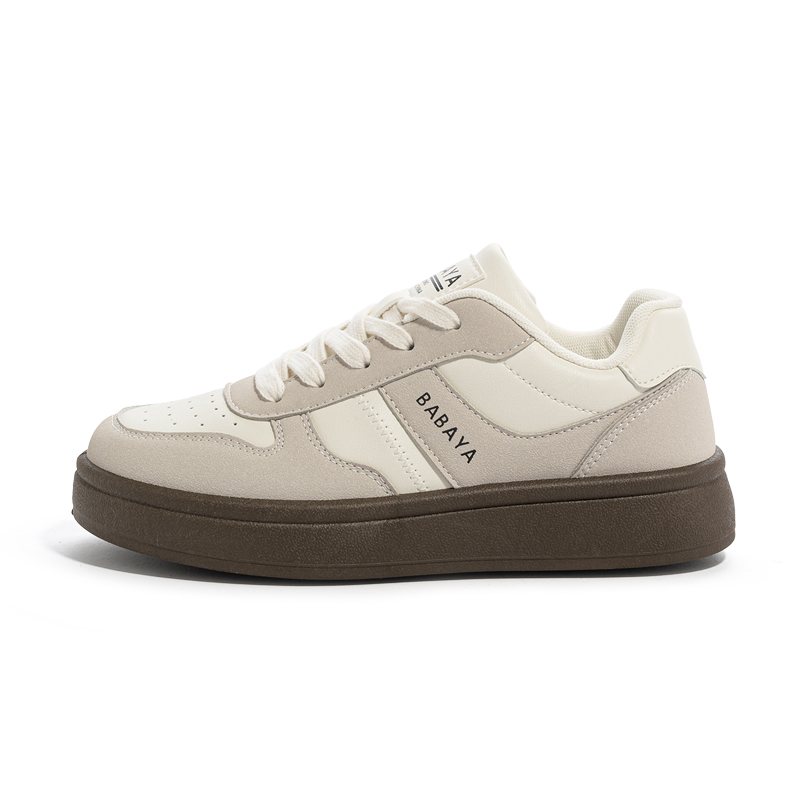 Нескользящие дышащие низкие детские кроссовки для скейтбординга для подростков BABAYA KIDS, бежевый/серый
Нескользящие дышащие низкие детские кроссовки для скейтбординга для подростков BABAYA KIDS, бежевый/серый
