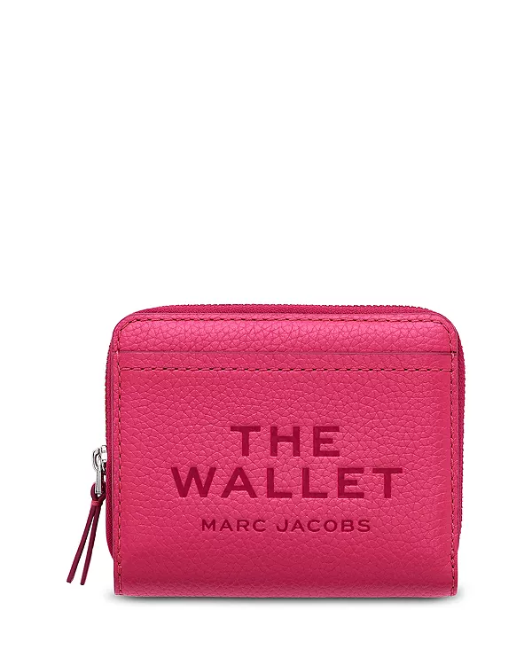 Кожаный мини-кошелек Marc Jacobs, розовый
Кожаный мини-кошелек Marc Jacobs, розовый