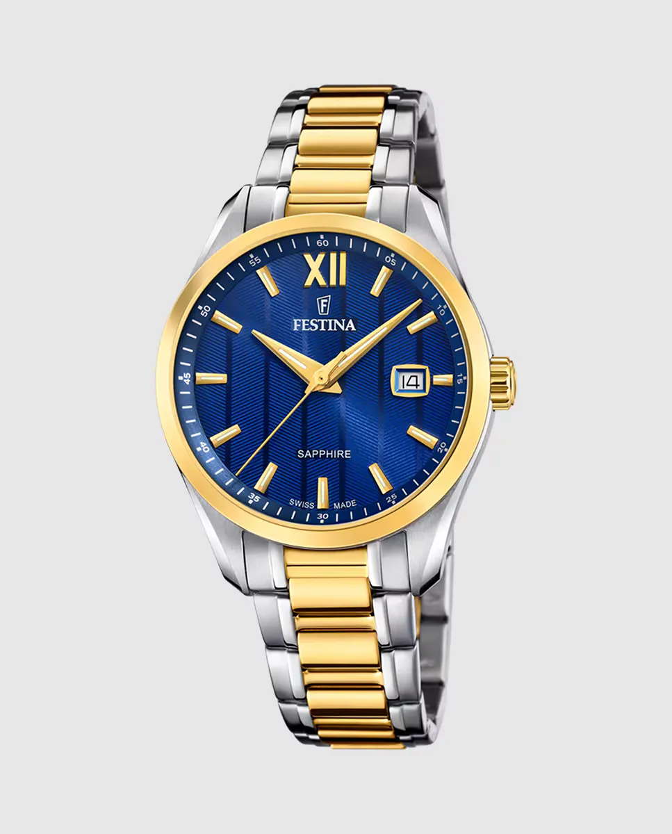 F20027/2 Мужские часы из разноцветной стали швейцарского производства Festina, мультиколор
F20027/2 Мужские часы из разноцветной стали швейцарского производства Festina, мультиколор