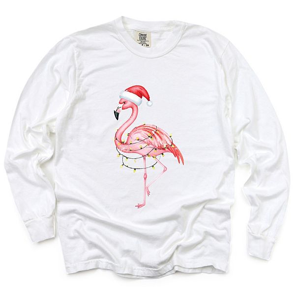 Фламинго рождественские огни watercolor - лонгслив garment dyed Simply Sage Market, White
Фламинго рождественские огни watercolor - лонгслив garment dyed Simply Sage Market, White