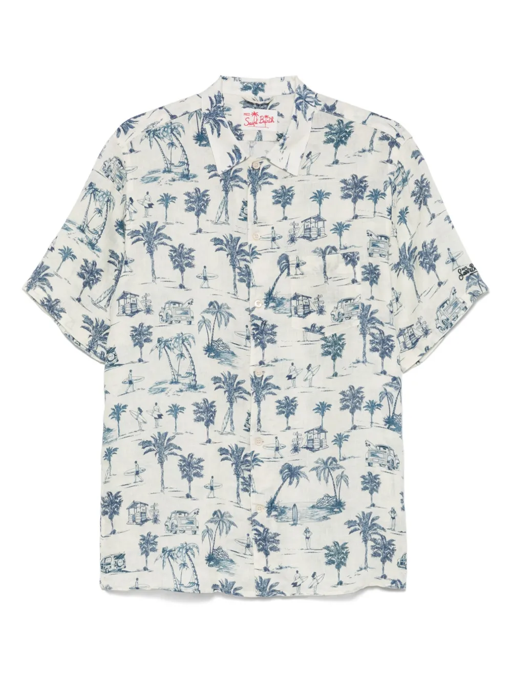 Льняная рубашка MC2 SAINT BARTH, нейтральный
Льняная рубашка MC2 SAINT BARTH, нейтральный